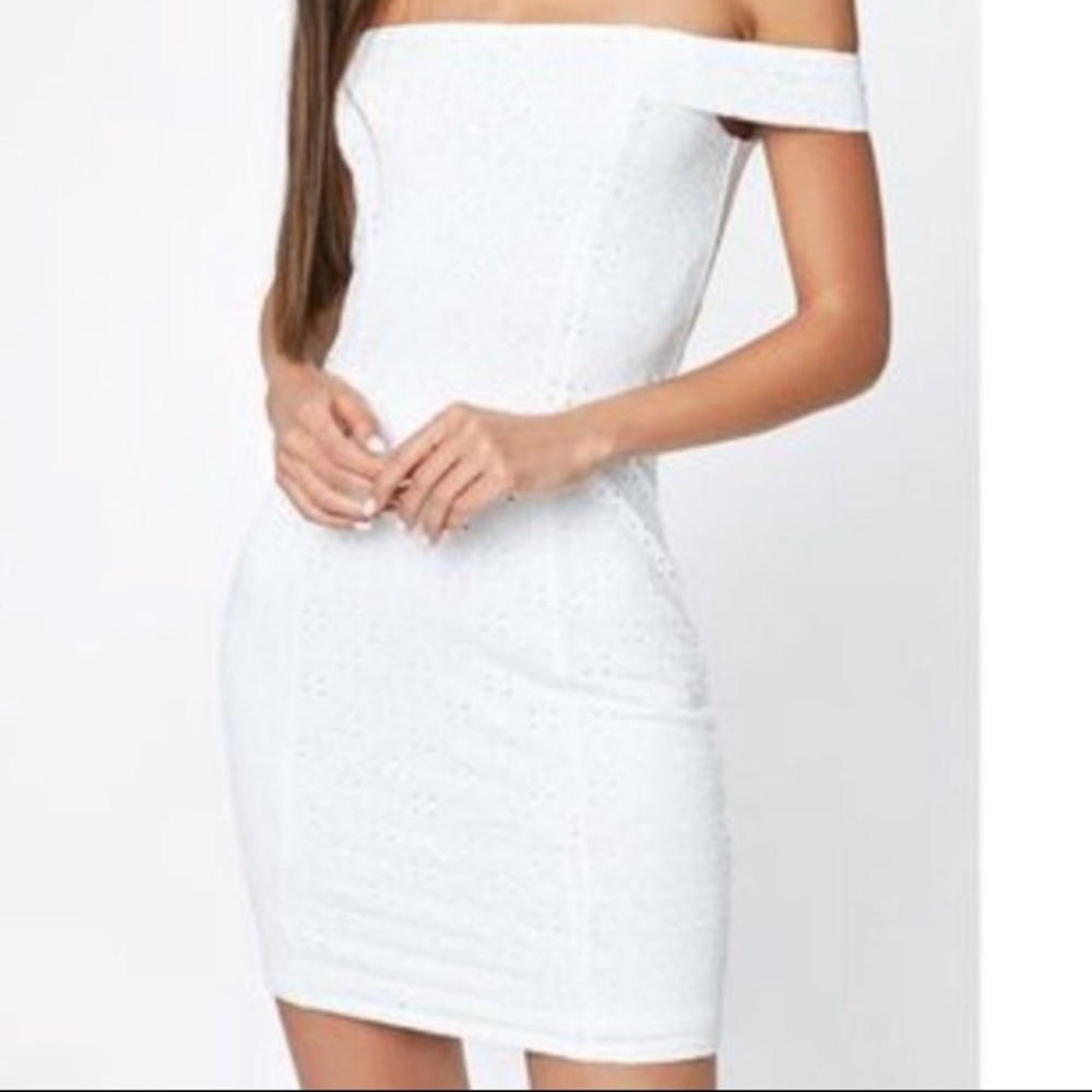 Pacsun off the shoulder mini dress!